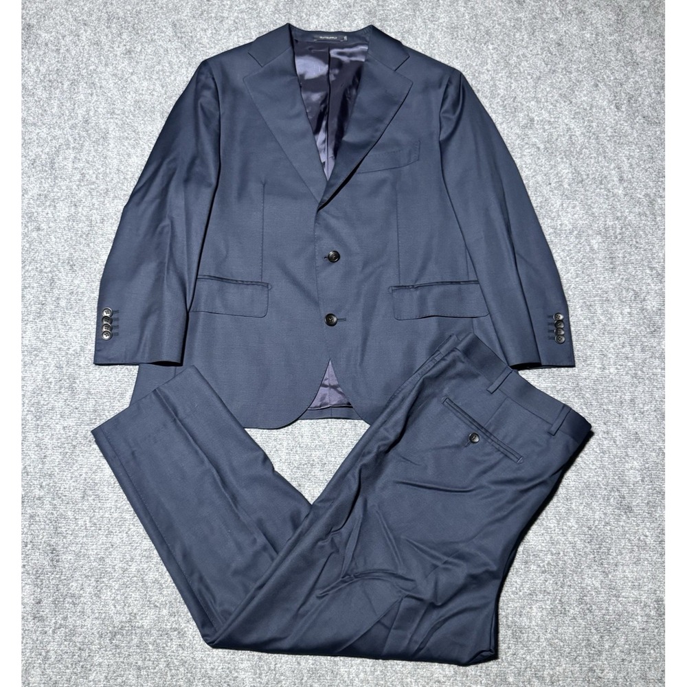 Suitsupply Men's Navy Blue Two-Piece Suit